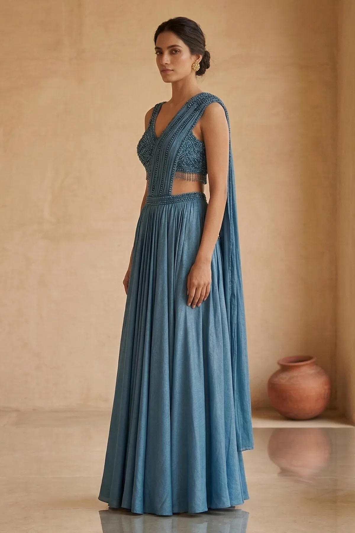 blue-sequins-embroidered-lycra-designer-lehenga-with-drapped-dupatta-gm4344-a