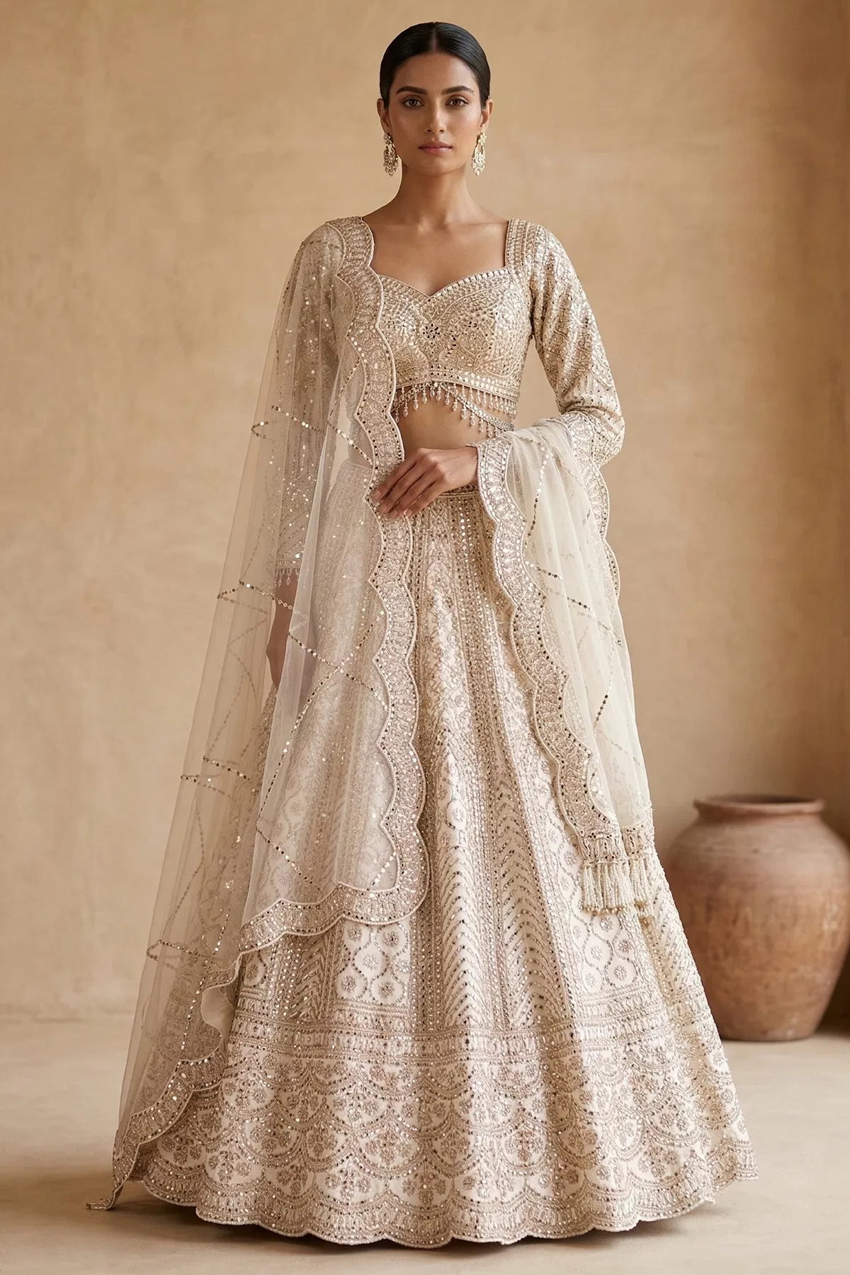 light-cream-mirror-embroidered-silk-designer-lehenga-with-readymade-full-sleeves-blouse-jk3223